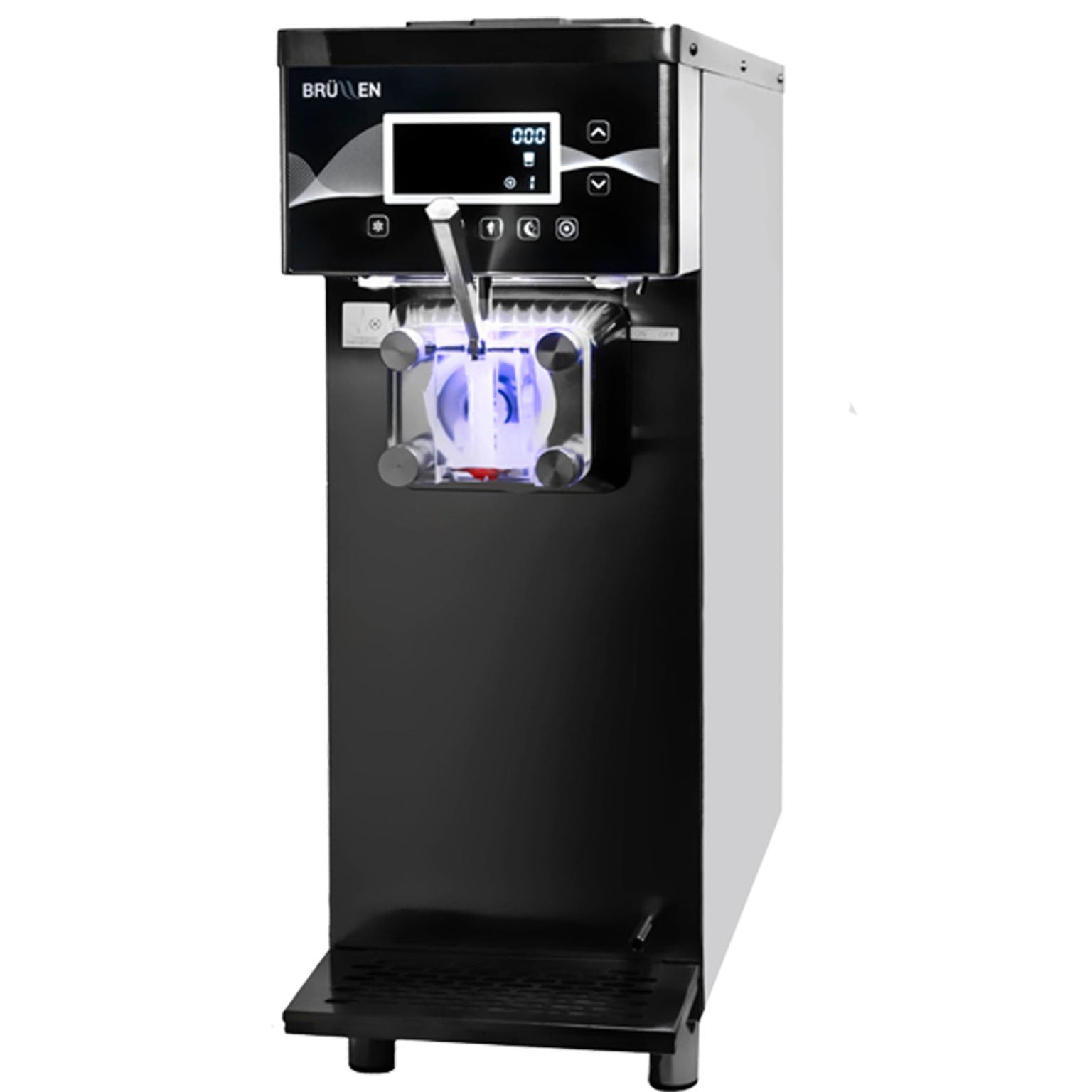 Brüllen i91 – Single Flavor Countertop Soft Serve & Acai Machine (Gravity Feed or Air Pump)