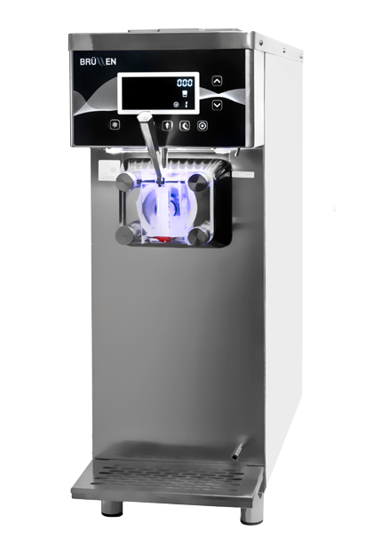 Brüllen i91 – Single Flavor Countertop Soft Serve & Acai Machine (Gravity Feed or Air Pump)